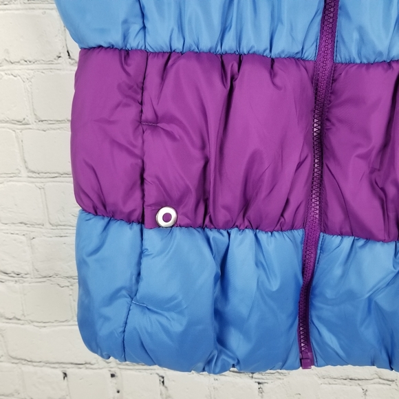 PUMA | full zip snap pocket puffer vest gilet - Picture 4 of 8